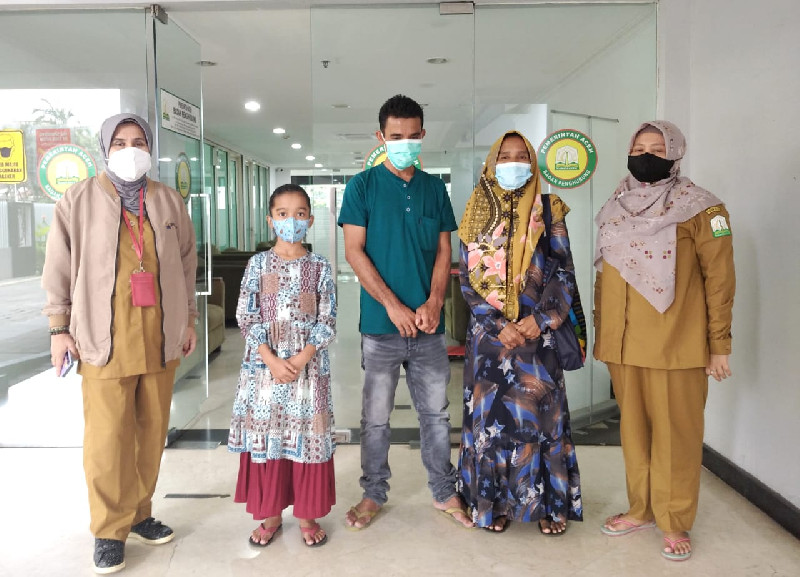 BPPA Kembali Fasilitasi Pemulangan Warga Aceh Utara yang Gagal Operasi