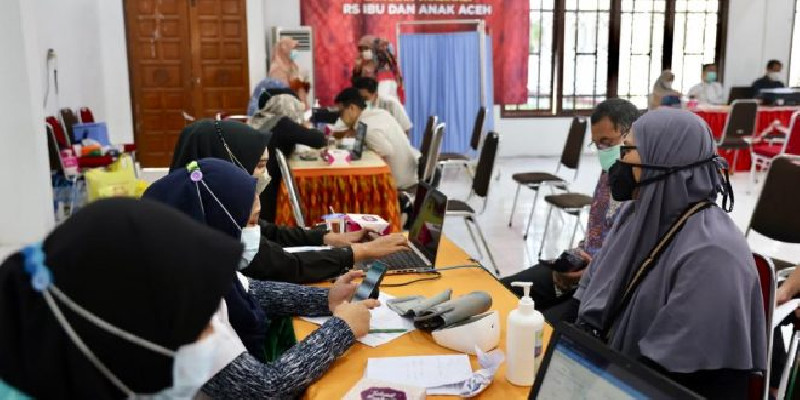 Vaksinasi Covid-19 Pemerintah Aceh Capai 98.095 Orang dalam 187 Hari