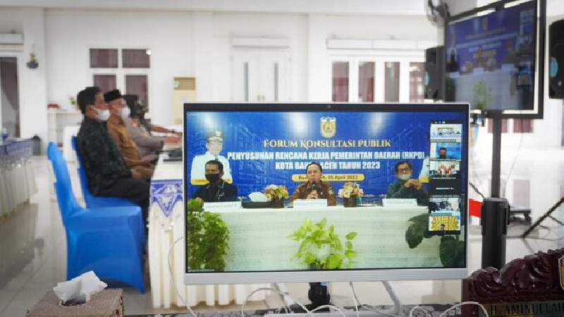 Pemko Tetapkan Arah Pembangunan Banda Aceh Tahun 2023 pada Forum Konsultasi Publik