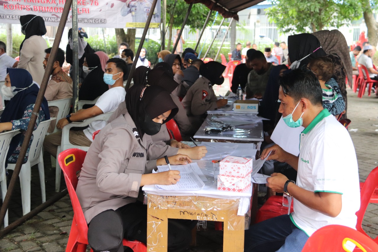 Vaksinasi Booster di Wilayah Hukum Polda Aceh Baru 8,02 Persen