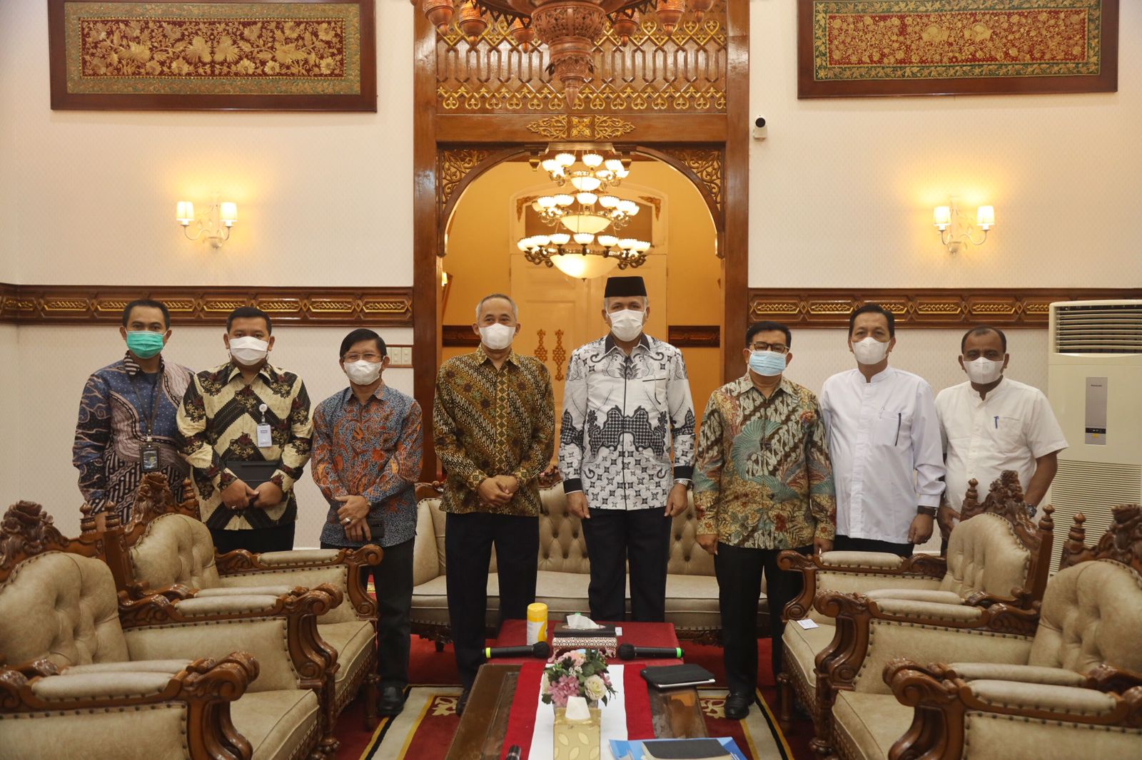 Jajaran Direksi PT PAG Silaturahmi dengan Gubernur Aceh