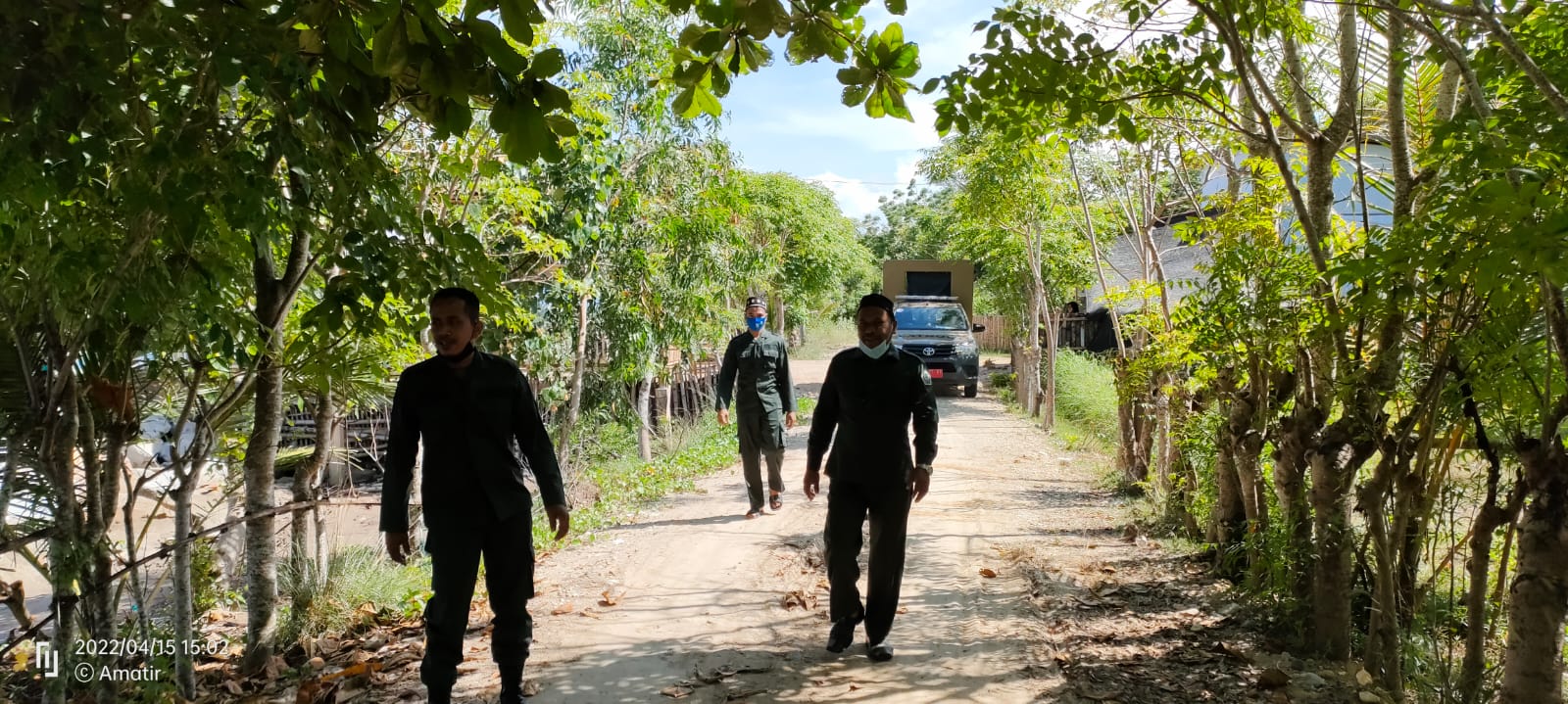 Satpol PP Aceh Utara Patroli Ramadan di Krueng Geukuh