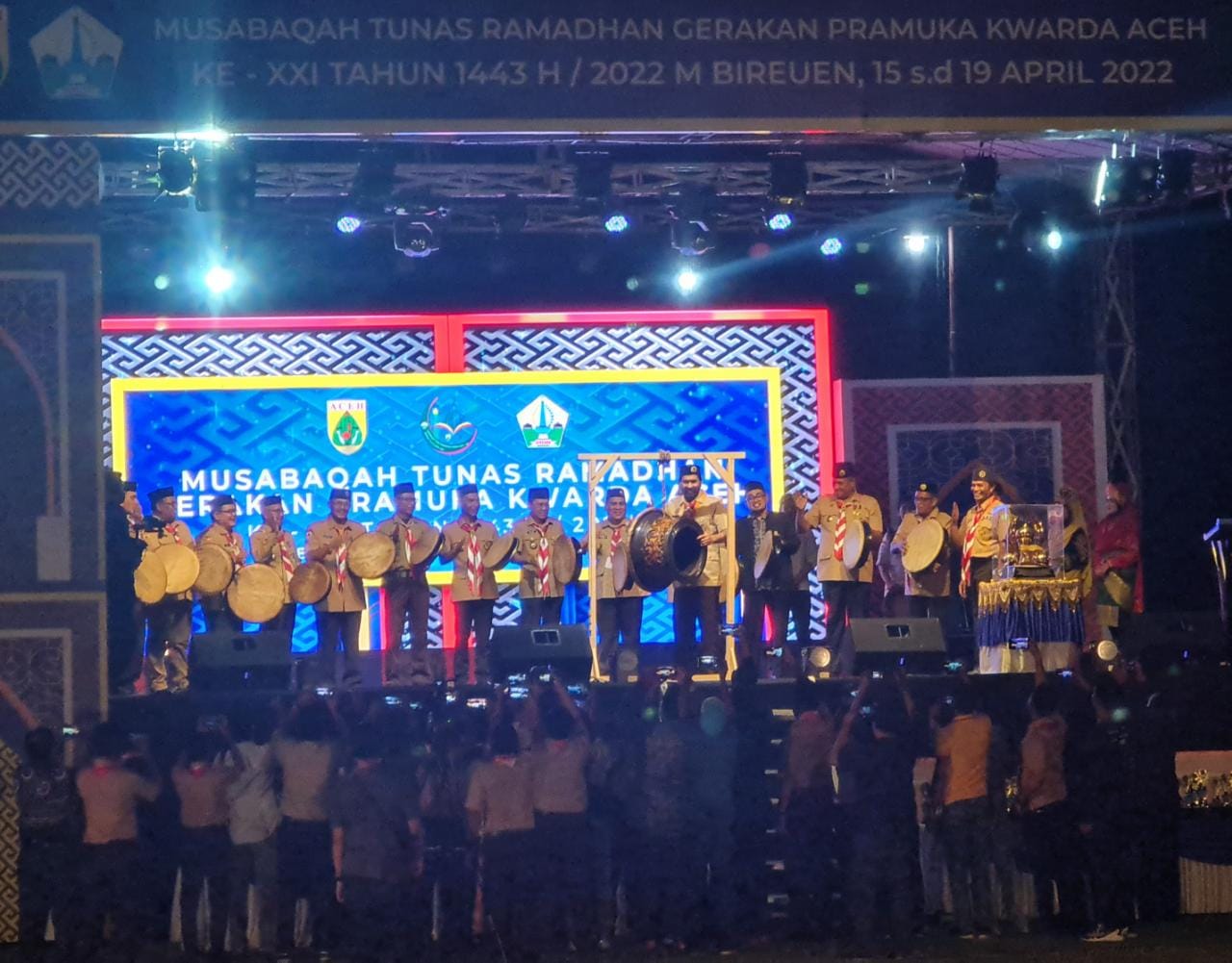 Mualem Buka MTR XXI Tingkat Provinsi Aceh di Bireuen