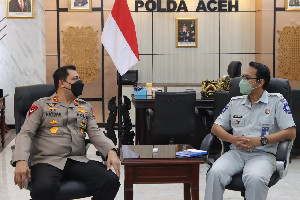 Kapolda Terima Audiensi Kepala PT Jasa Raharja Cabang Aceh