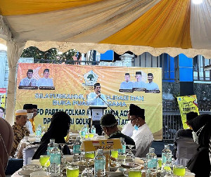 Partai Golkar Banda Aceh Gelar Bukber dan Santuni Anak Yatim