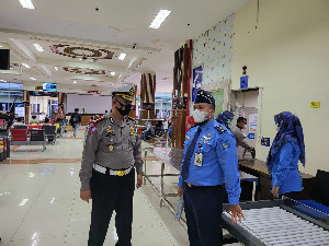 Dirlantas Polda Aceh Cek Kesiapan Bandara Berikan Pelayanan Mudik