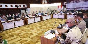 Diskusi dengan Peserta Lemhanas, Sekda Taqwallah: Aceh adalah Laboratorium Dunia