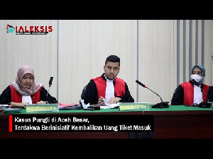 Kasus Pungli di Aceh Besar, Terdakwa Berinisiatif Kembalikan Uang Tiket masuk