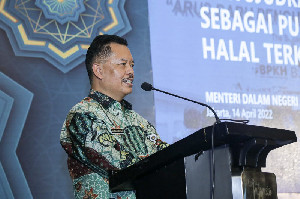 Kemendagri Hadiri Penganugerahan Adinata Syariah 2022, Dorong Pusat Industri Halal Indonesia Mendunia