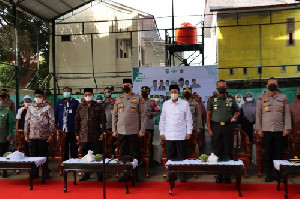 Sukseskan 1 Juta Vaksinasi Booster,  Kanwil Kemenag Aceh Bersinergi dengan Polda dan PWNU