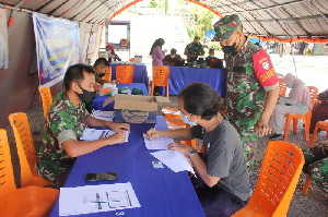 Kodim 0107/Aceh Selatan Genjot Percepatan Vaksinasi Booster