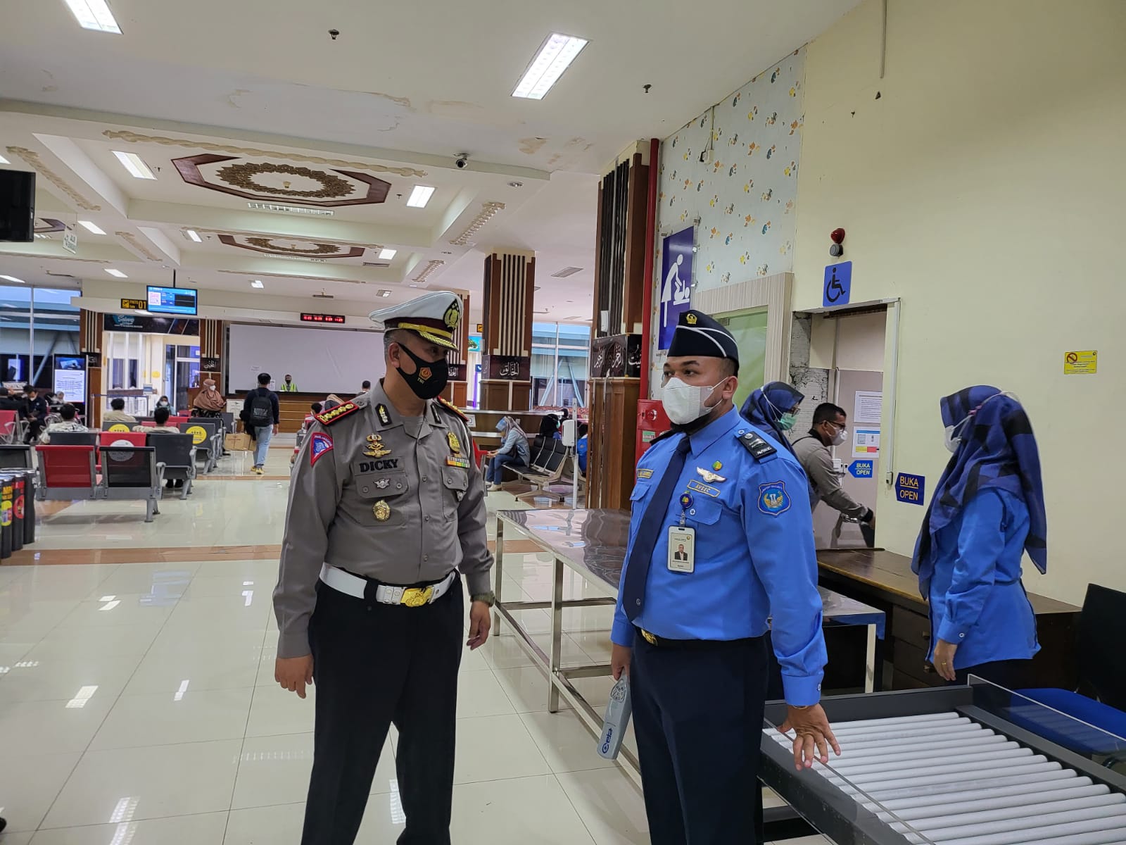 Dirlantas Polda Aceh Cek Kesiapan Bandara Berikan Pelayanan Mudik