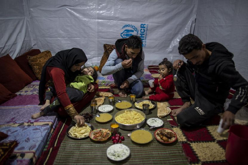 Warga Suriah Jalani Ramadhan 11 Tahun di Pengungsian