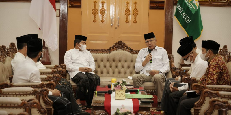 Gubernur Nova Ajak MPU Bersinergi Kokohkan Benteng Islam di Aceh