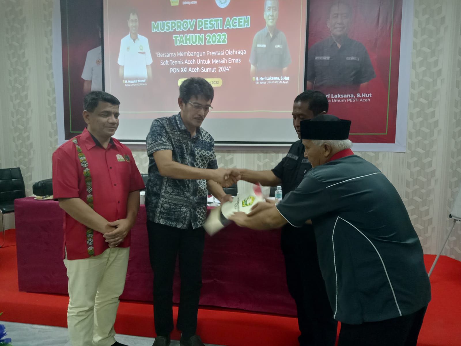 Heri Laksana Ketua Umum Soft Tenis Aceh 2022-2027