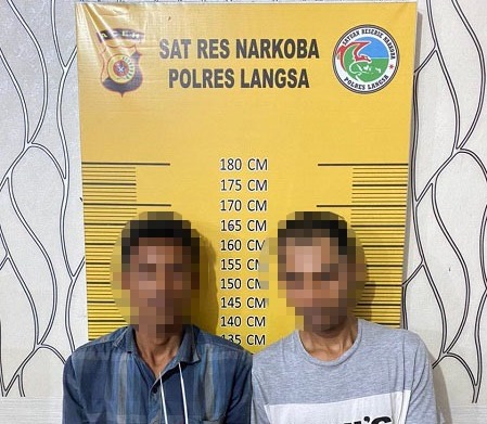 Edarkan Sabu 13 Paket Sabu, 2 Pemuda Langsa Diamankan Polisi