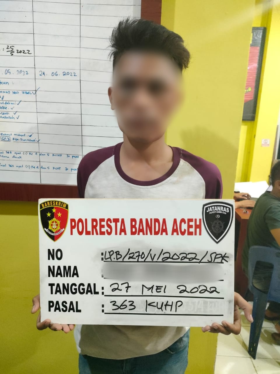 Tim Rimueng Ringkus Pelaku Pencurian Handphone di J&T Cabang Banda Aceh