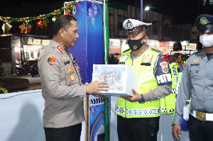Polres Aceh Timur Siap Layani Para Pemudik di Pos Pengamanan