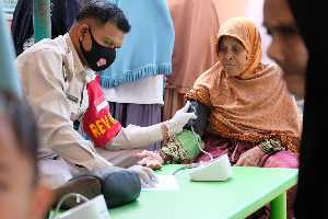 Capaian Vaksinasi Dosis I Polda Aceh dan Jajaran Melebihi Target