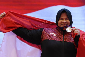 Nurul Akmal Tambah Medali Emas Untuk Indonesia di SEA Games Vietnam
