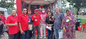 Stand PDIP Aceh Diincar Pengunjung Festival Kopi di Indonesia