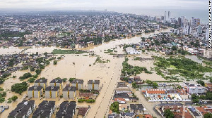 Korban Tewas Akibat Hujan Lebat di Brasil 84 Orang