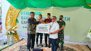 Bank Aceh KCP Suak Beukah Diresmikan, Aceh Jaya Terima Deviden Rp8 Miliar