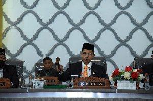 DPRK Gelar Sidang Paripurna Pengumuman Usulan Pemberhentian Kepala Daerah Banda Aceh 2017-2022