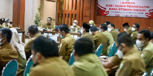 Pemerintah Aceh dan Kompak Bahas Rekomendasi Pemanfaatan Dana Otsus Aceh