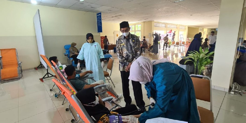 Gubernur Aceh Arahkan ASN Donor Darah ke RSUDZA