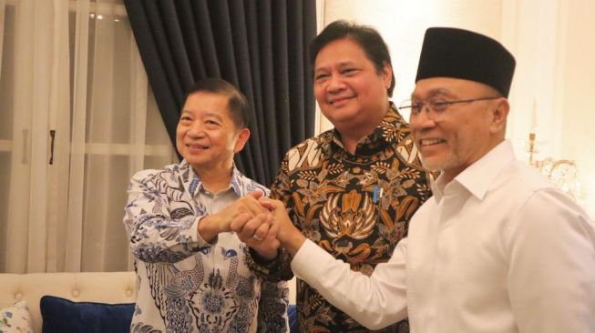 Koalisi Golkar-PAN-PPP Akui Bakal Lanjutkan Pembangunan Era Jokowi