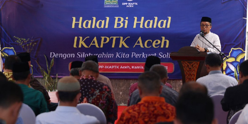 Perkuat Silaturahmi dan Ukhuwah, IKAPTK Aceh Gelar Halal Bihalal