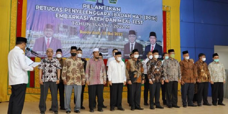 Lantik PPIH Aceh Tahun 2022, Ini Pesan Gubernur Nova