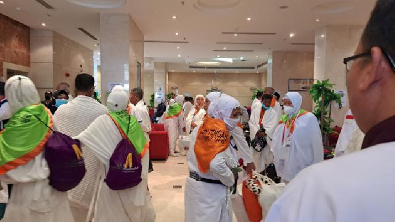 Kecelakaan Terjadi Raudhah Makkah, Jemaah Calon Haji Indonesia Jadi Korban