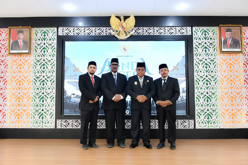 Lantik Dewan Syariah Kota Banda Aceh, Simak Pesan Aminullah Usman