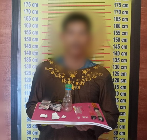 Miliki Narkoba, Seorang Pria asal Aceh Tamiang Diamankan Polisi