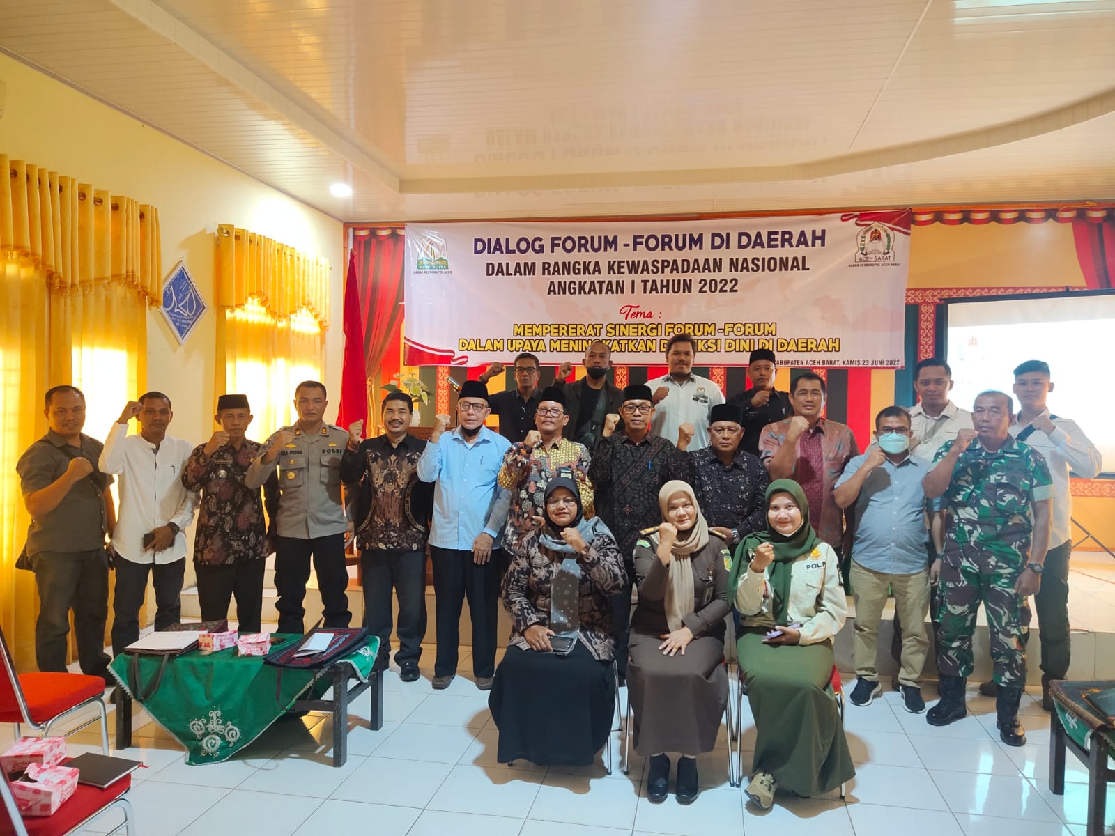 Tingkatkan Deteksi Dini, Kesbangpol Aceh Gelar Dialog Forum-forum
