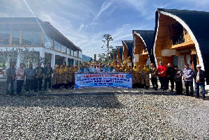 TP PKK Kota Juang Studi Banding ke Desa Gunung Singit, Aceh Tengah