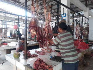 Harga Daging Sapi Di Pasar Al Mahirah, Banda Aceh Sentuh 160.000 Per Kilo