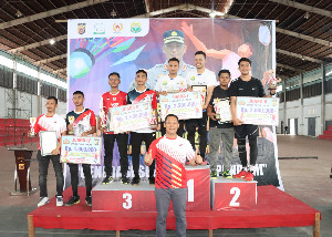 Ini Nama-nama Pemenang Turnamen Badminton Kapolres Aceh Timur Cup III