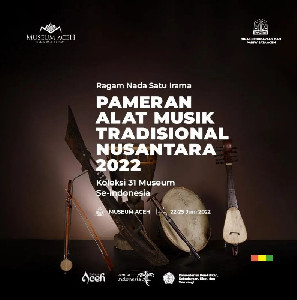 Museum Aceh Bakal Pamerkan 200 Lebih Alat Musik Tradisional Nusantara