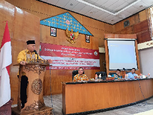 Buka Rakor Kesbangpol Kabupaten/Kota se-Aceh, Ini Kata Bupati Aceh Tengah