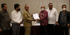 Pemerintah Aceh dan Sumut Tandatangani Berita Acara Hasil Rakor Empat Pulau Sengketa