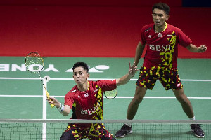 Kalahkan Pasangan China di Final, Fajar/Rian Juara Indonesia Masters 2022