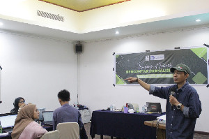 Jurnalis Aceh Dilatih Jurnalisme Data