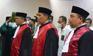 Lantik Tiga KPN, Ini Pesan Ketua Pengadilan Tinggi Banda Aceh