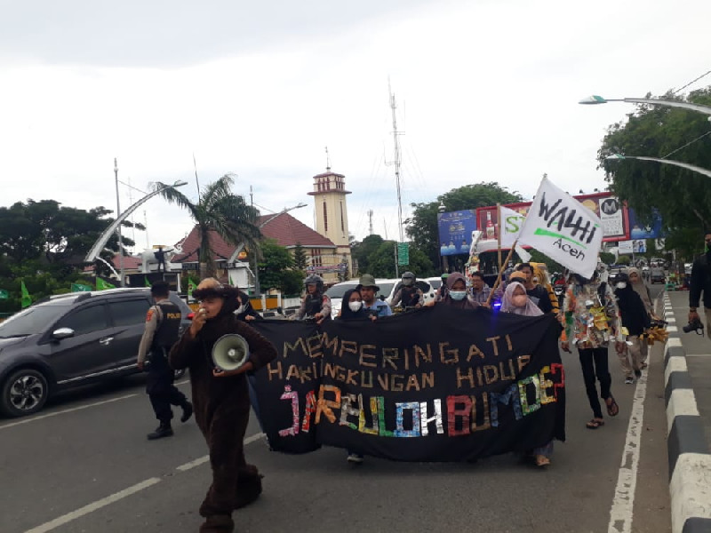 Peringatan Hari Lingkungan Hidup, Walhi Aceh Ajak Warga Jaga Bumi Bersama