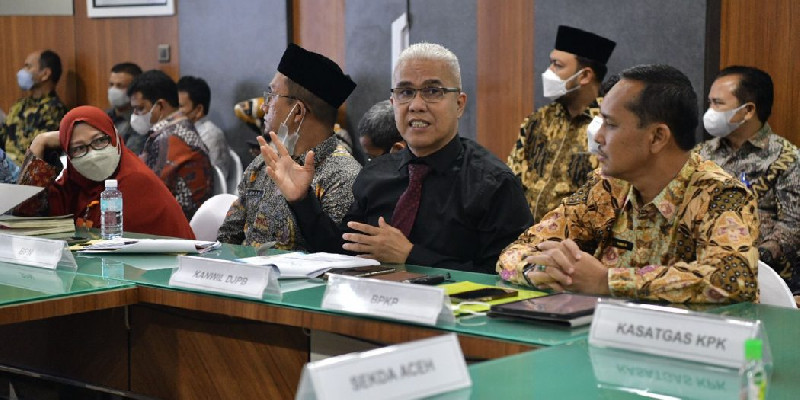Kasatgas Korsupgah KPK Apresiasi Komitmen Pemerintah di Aceh Terkait MCP