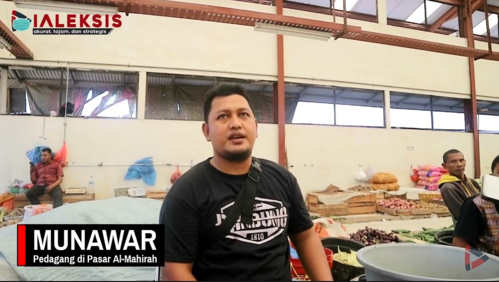 Harga Bahan Pokok di Pasar Al-Mahirah Banda Aceh Meroket