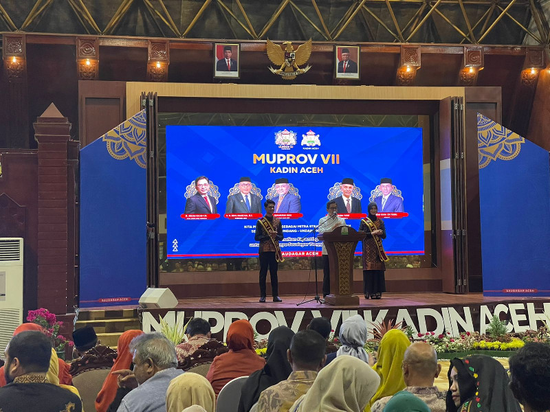Musprov Kadin Aceh Resmi Dibuka, Pilih Ketua Periode 2022-2027
